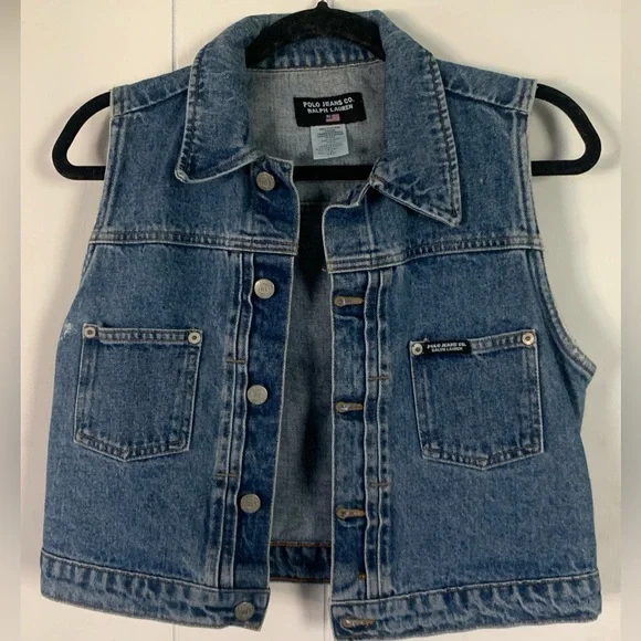 Ralph Lauren Jackets Coats Ralph Lauren Denim Vest Poshmark